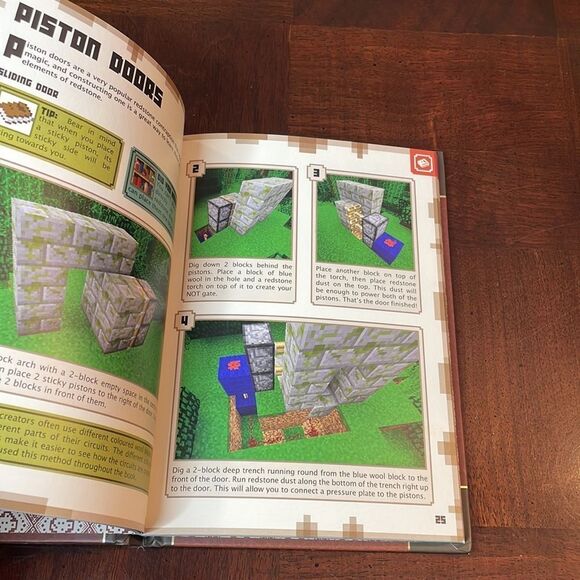 Mojang Minecraft Redstone Handbook Book - Picture 5 of 9